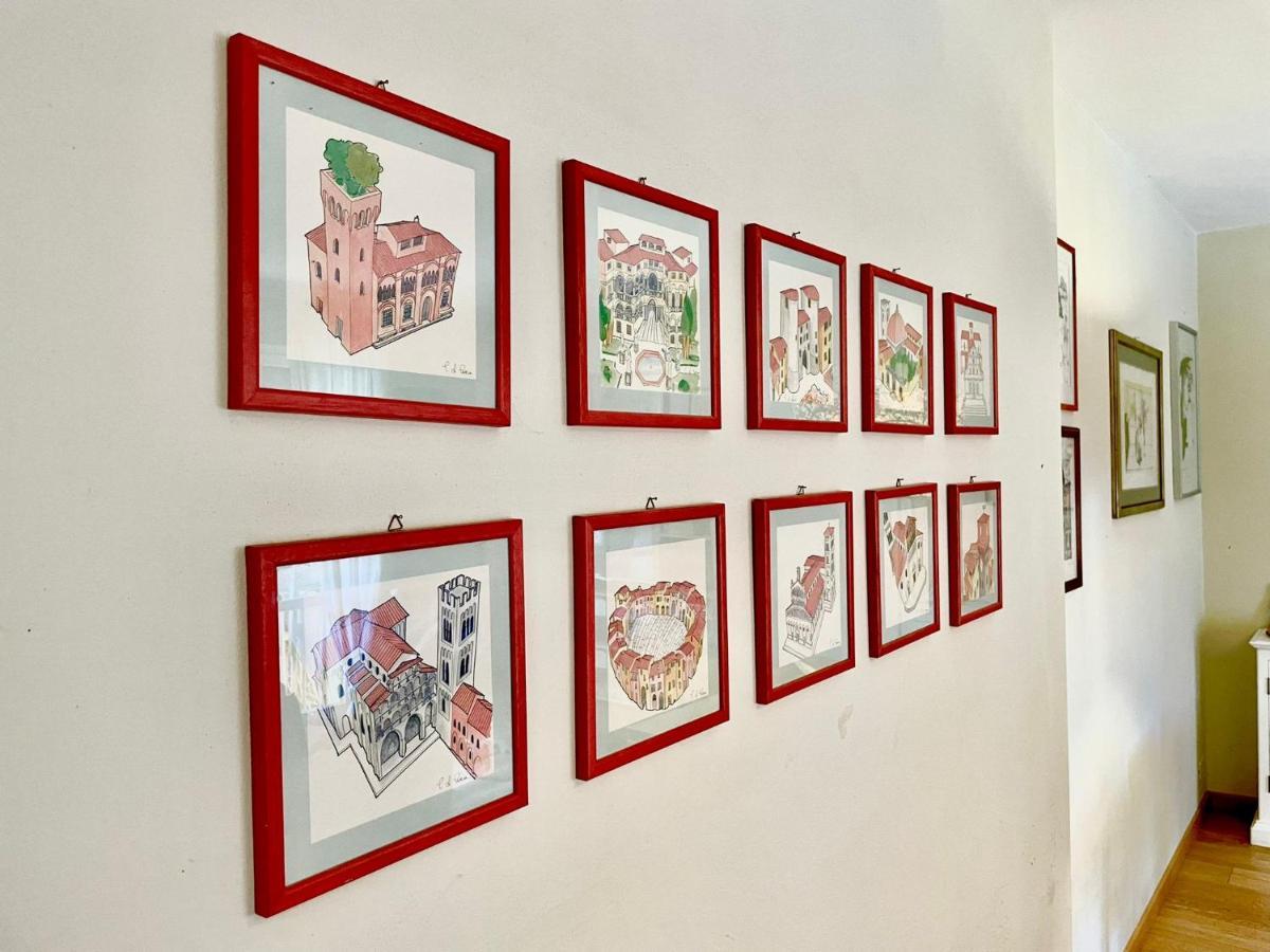 A Casa Di Rocco With Air Condition, Wifi And Private Parking Lucca Exterior foto